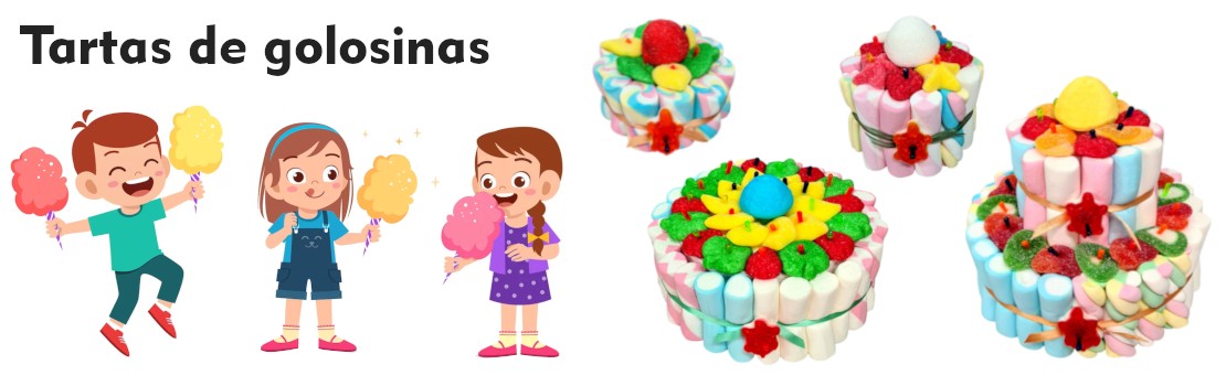 Tartas de golosinas